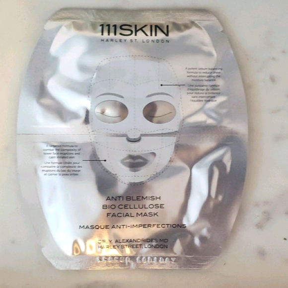111SKIN Other - 111Skin Anti-Blemish Bio-Cellulose Facial Mask